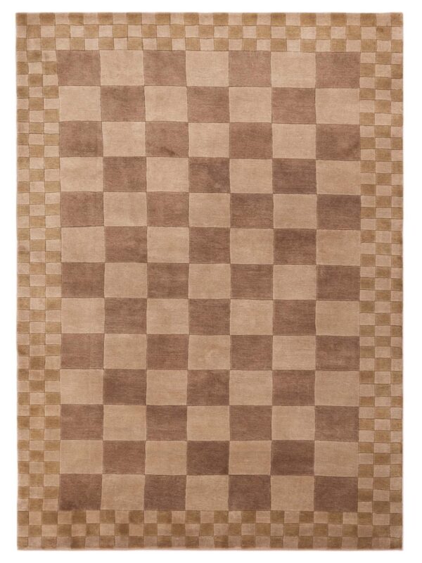 86656 5x7 Contemporary Beige Brown