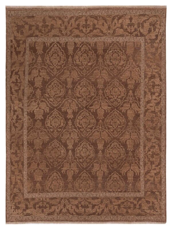 105254 8x9 Transitional Dark Brown